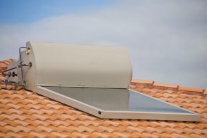 solar hot water installation