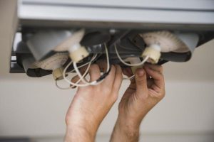 light installation cost