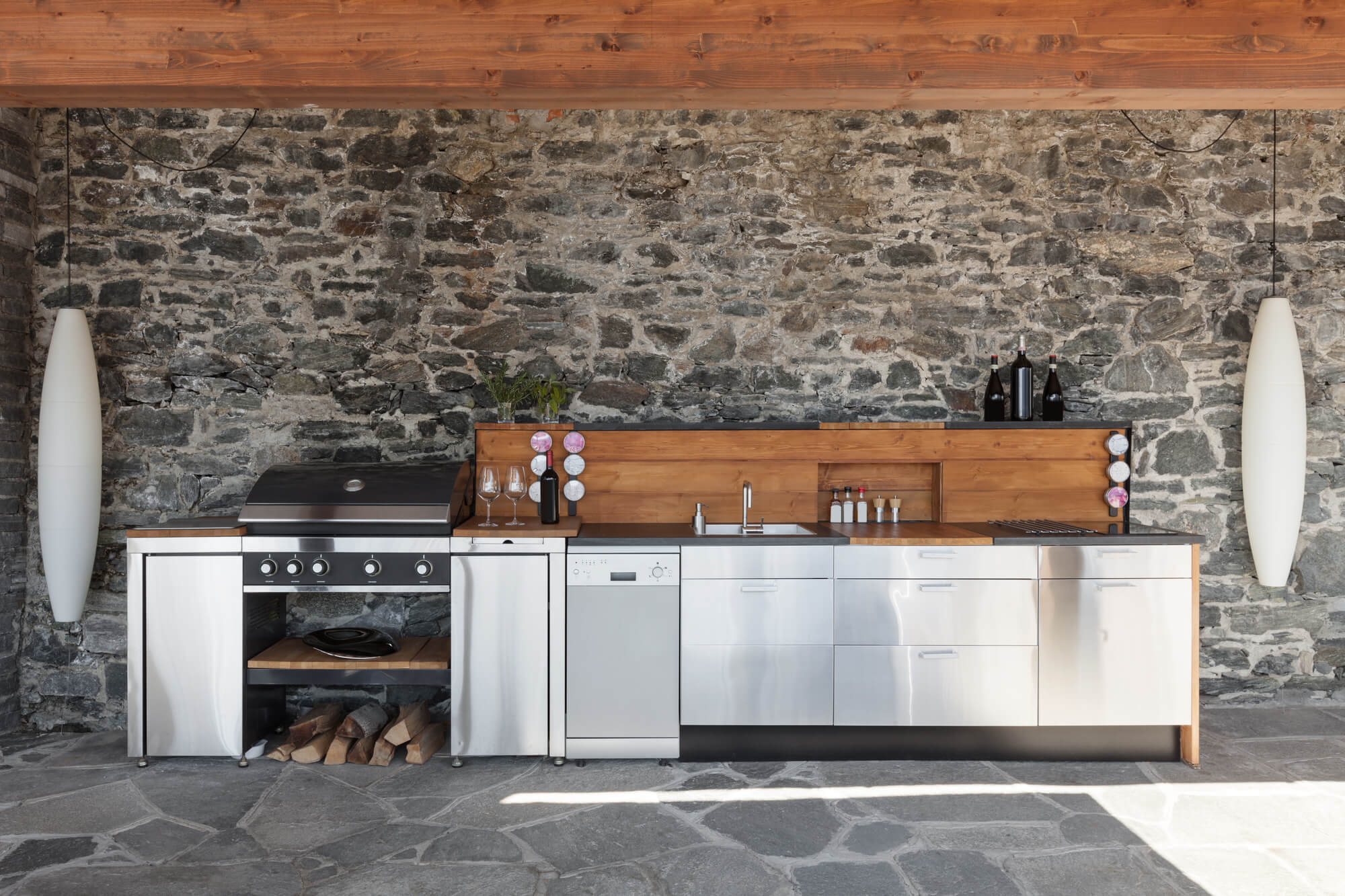 outdoor kitchen design