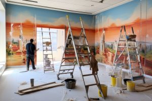 Commercial Painting Room