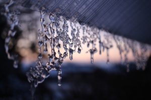 Roof leak